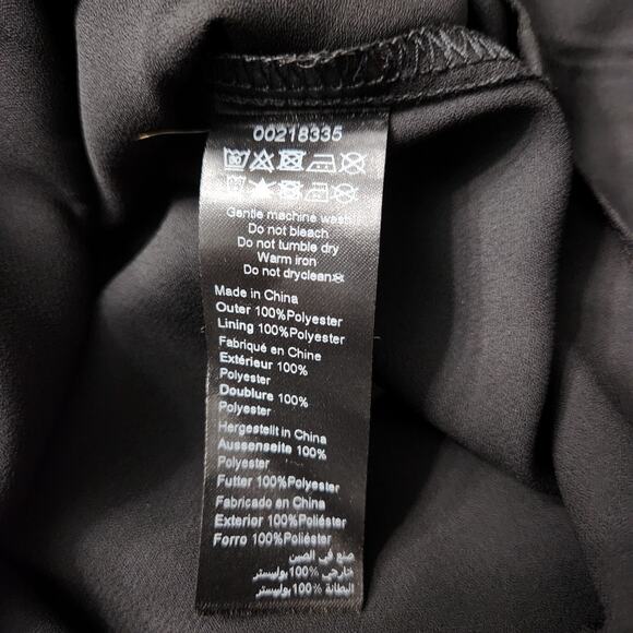 NWT City Chic Maxi Trixie Black Leopard Print Faux Wrap Dress Size XL - Picture 6 of 9